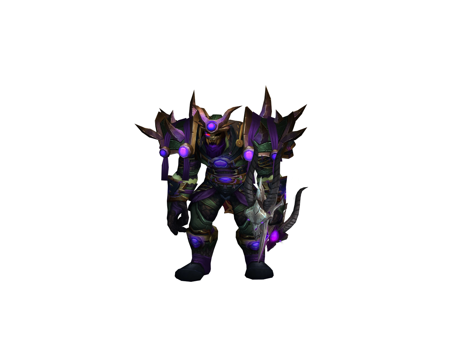 Niemago 3D character render