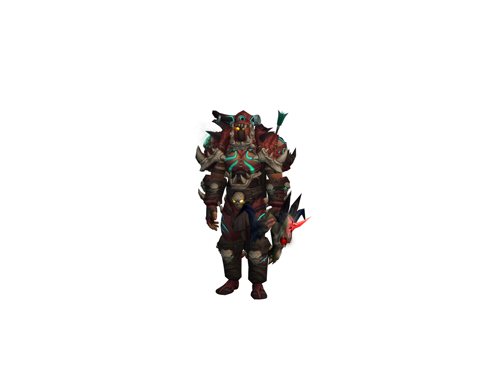 Safarifruit 3D character render