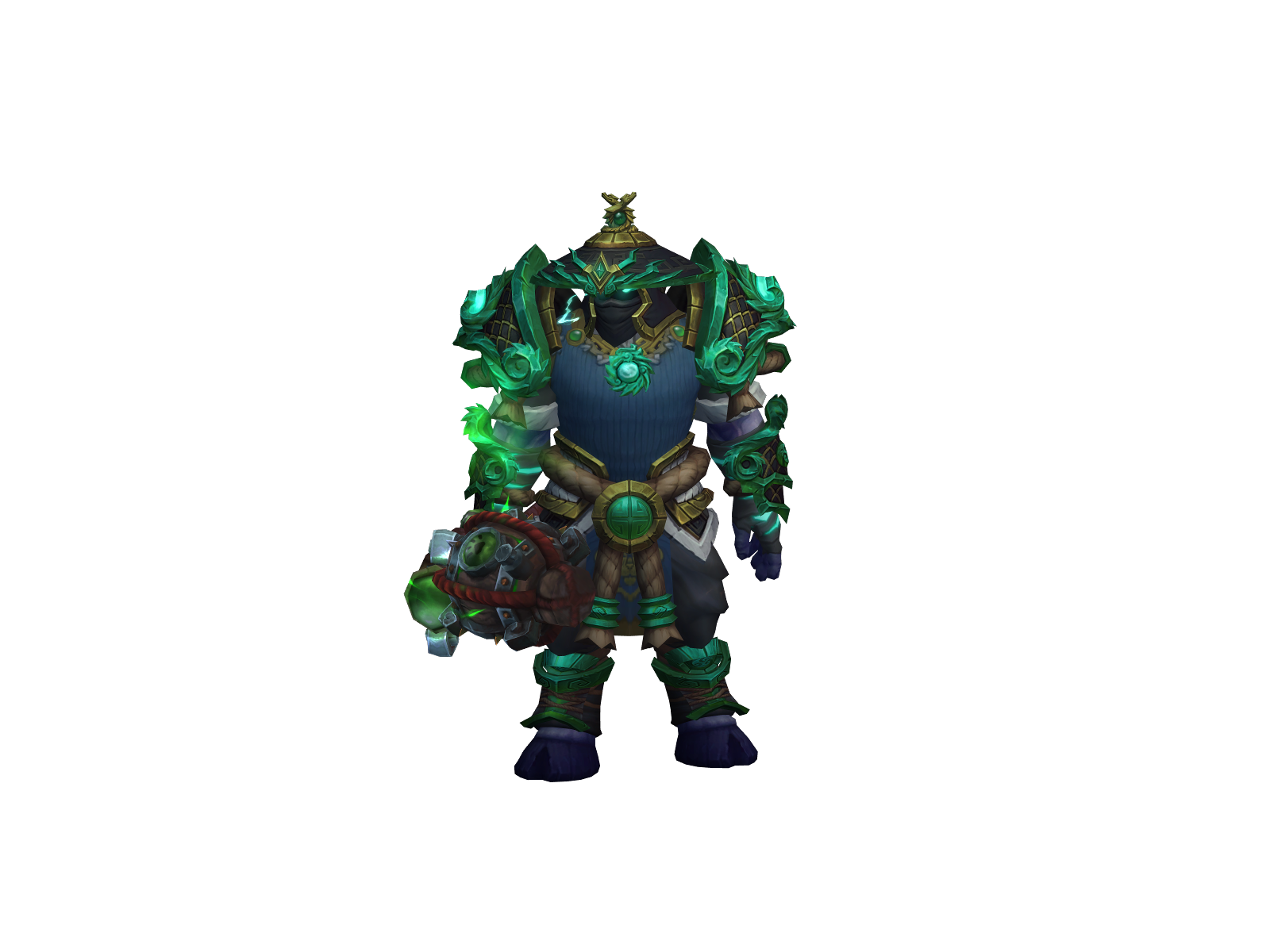 Bólék 3D character render