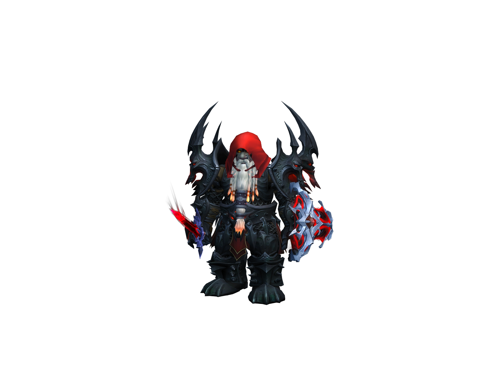 Schellgodin 3D character render