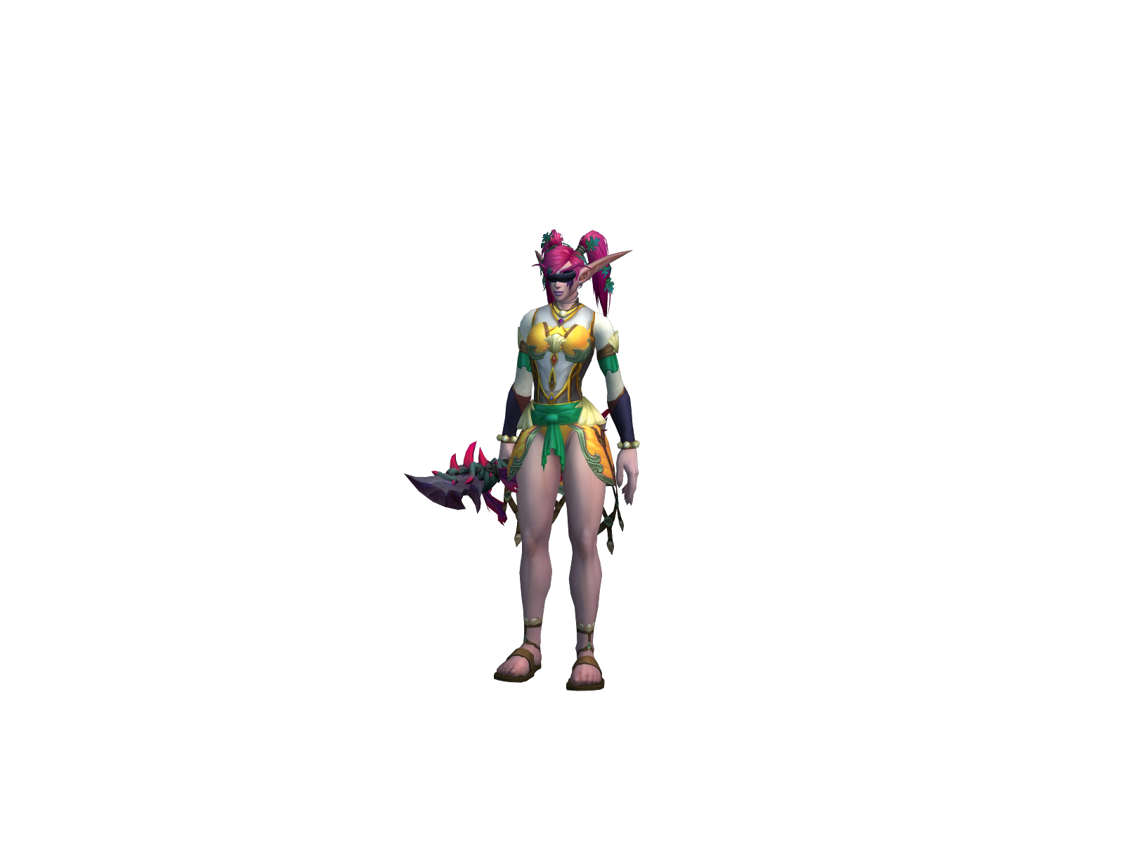 Döschdruid 3D character render