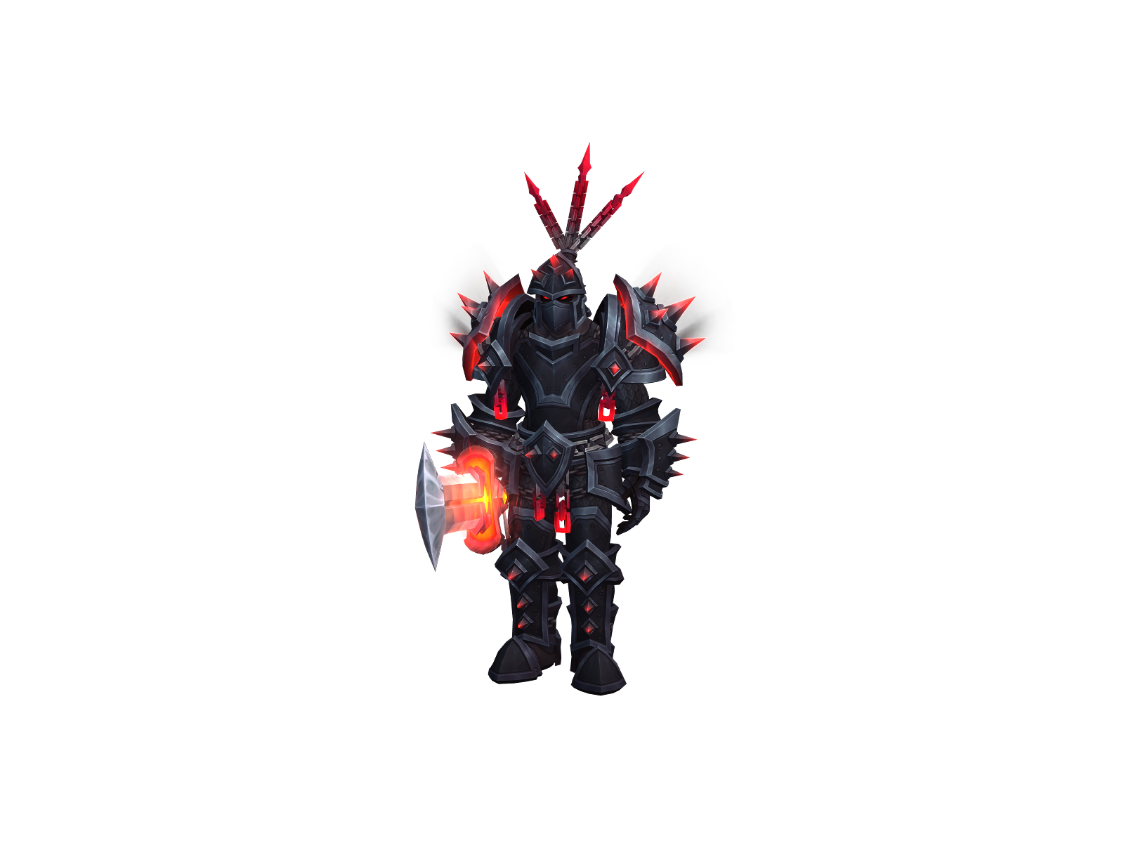Taintedrage 3D character render