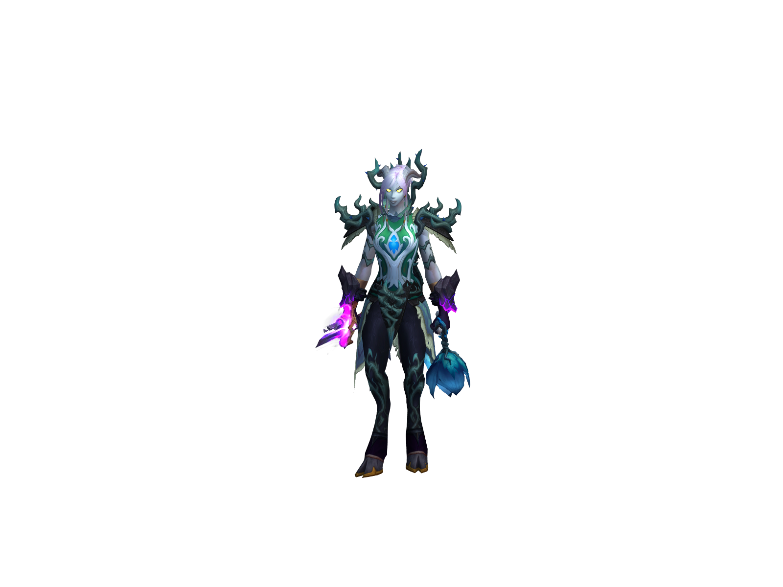 Kúrumî 3D character render