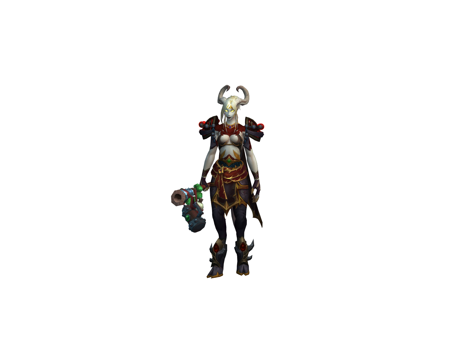 Adaer 3D character render