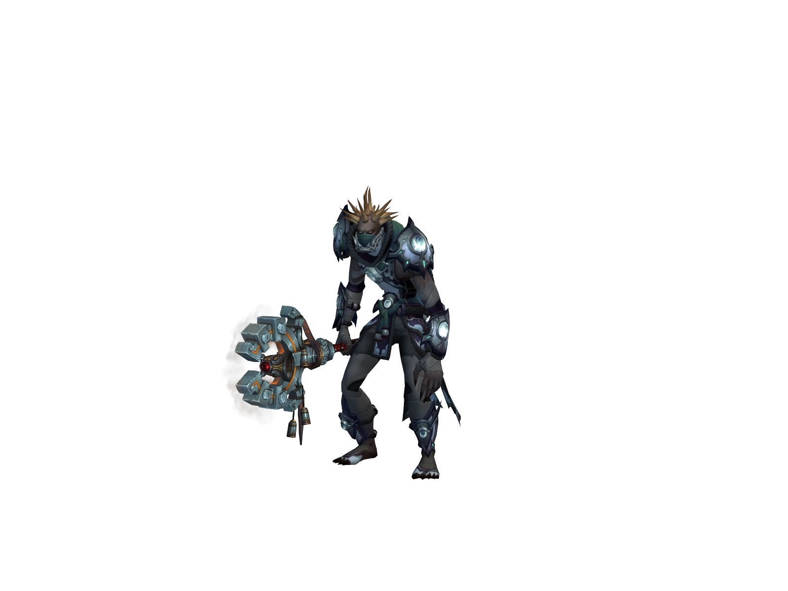 Shìfu 3D character render