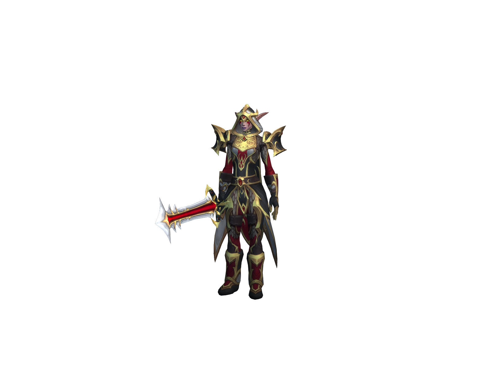 Ugglyvenator 3D character render
