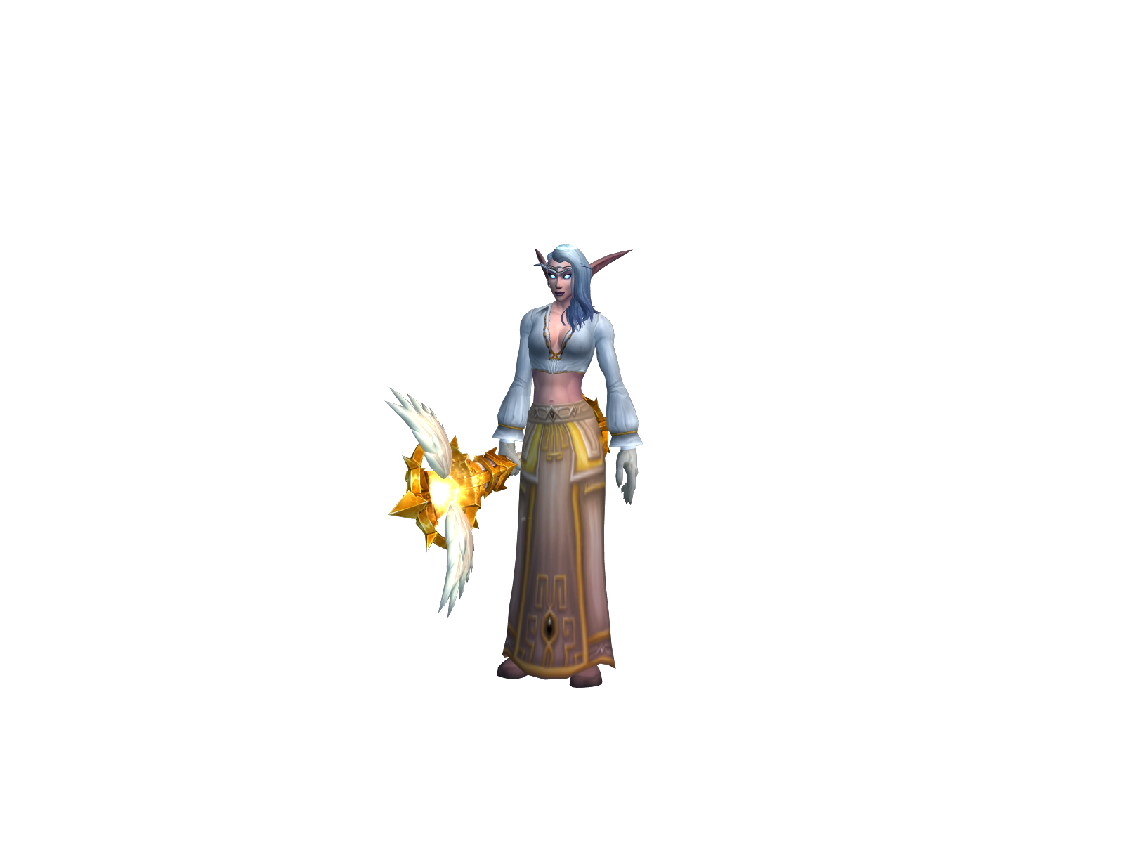Calothera 3D character render