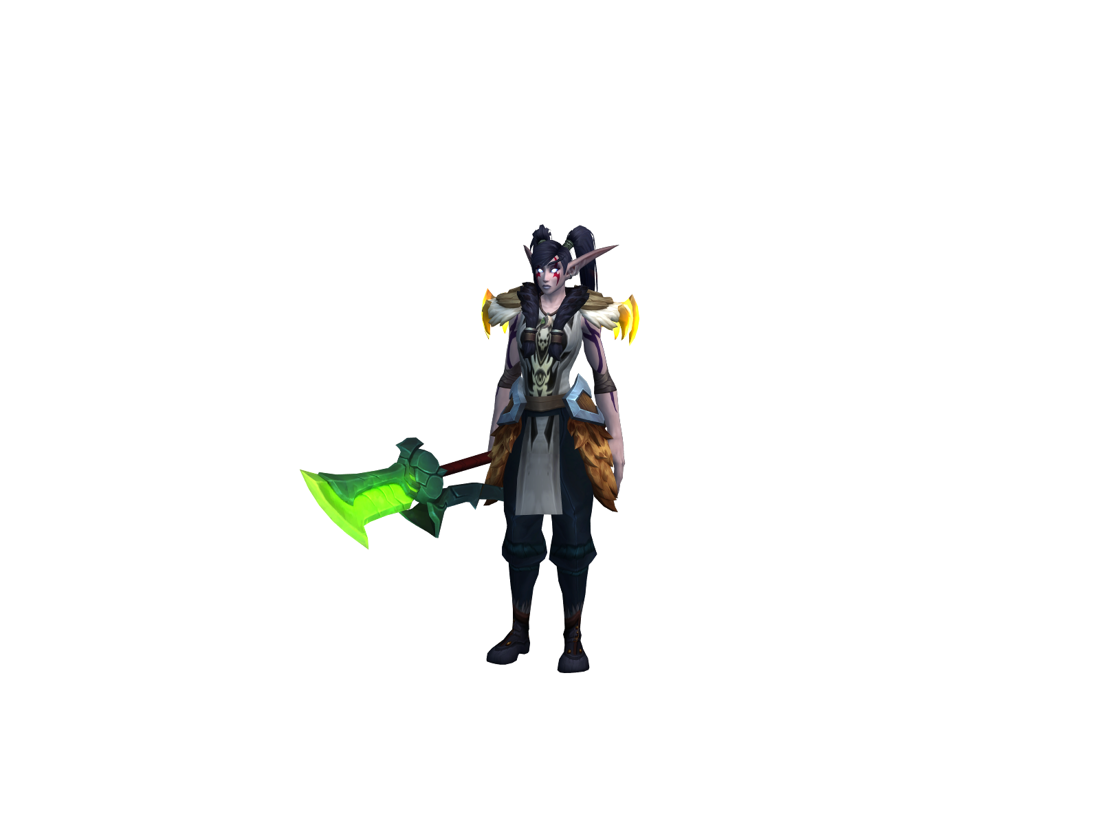 Maníac 3D character render
