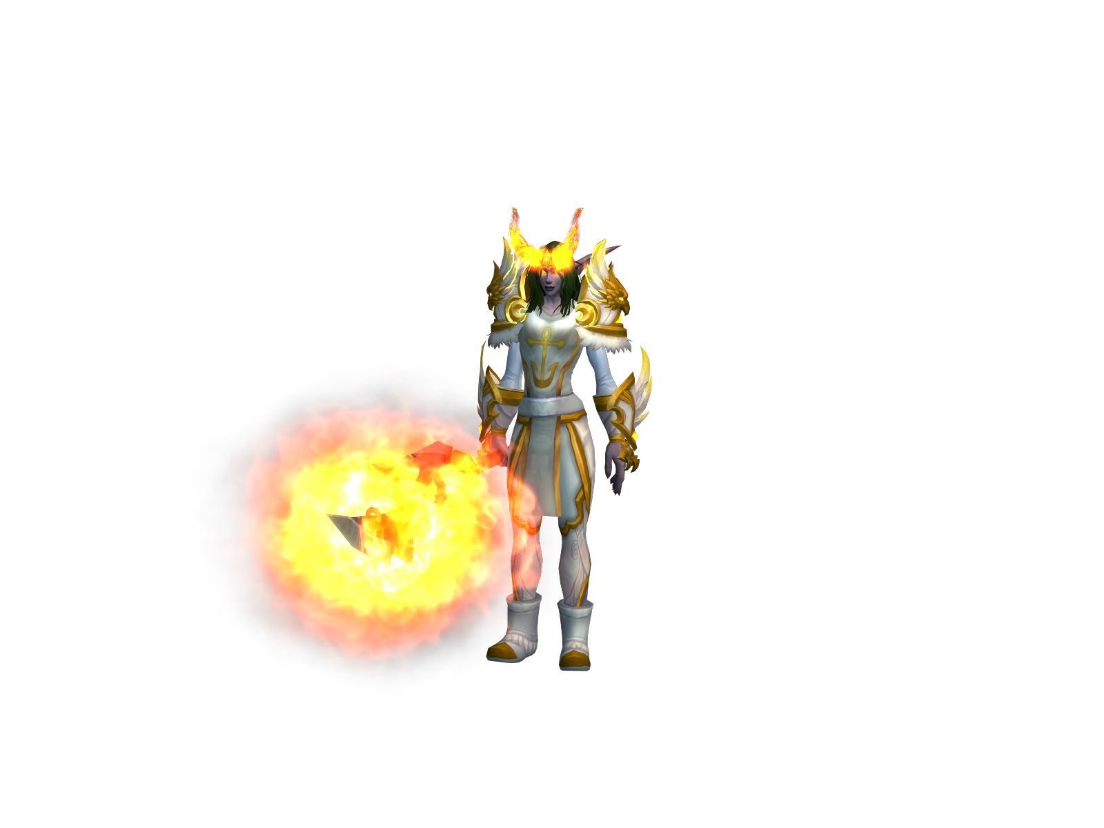 Eluse 3D character render