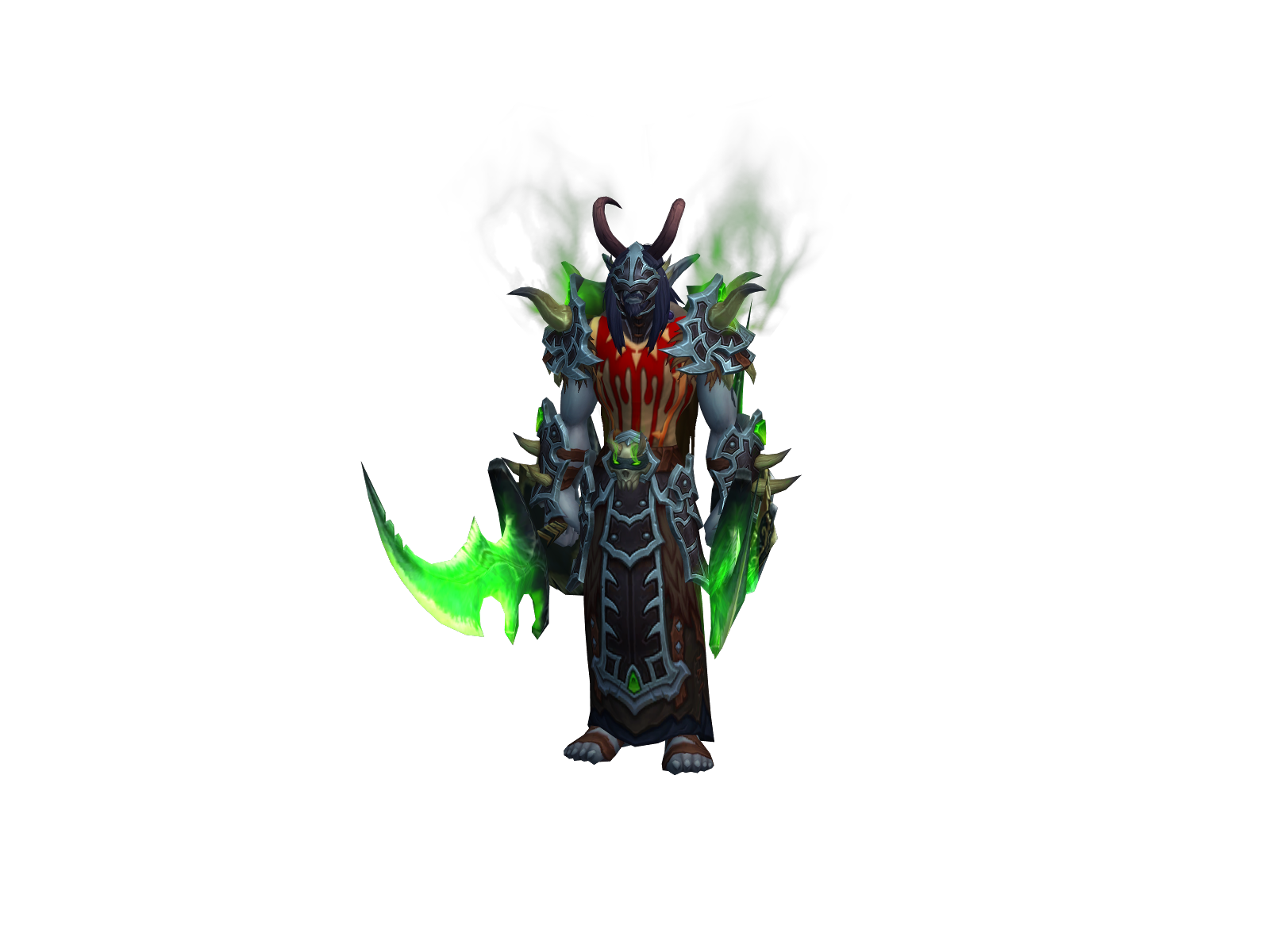 Dêvilinside 3D character render