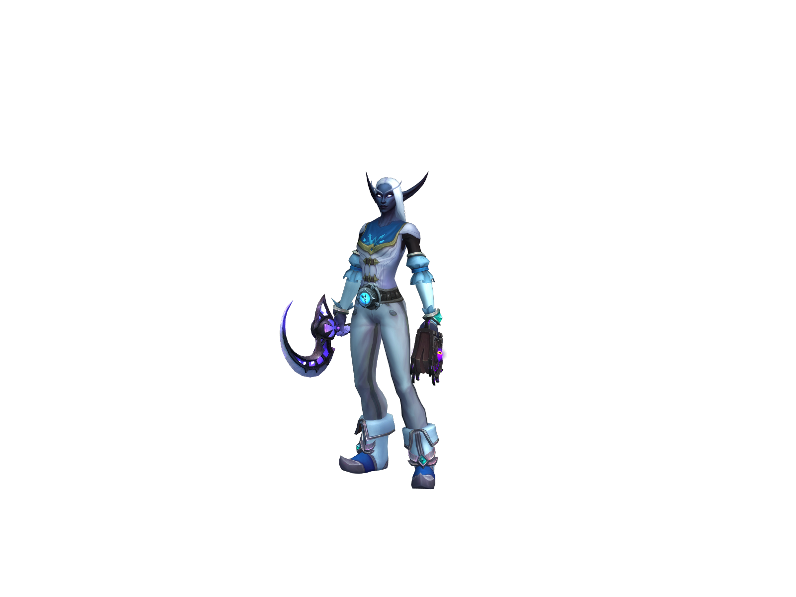 Phila 3D character render