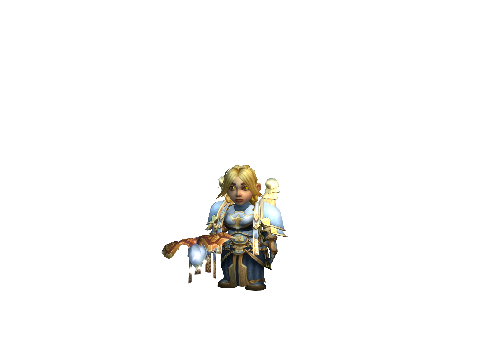 Cullina 3D character render