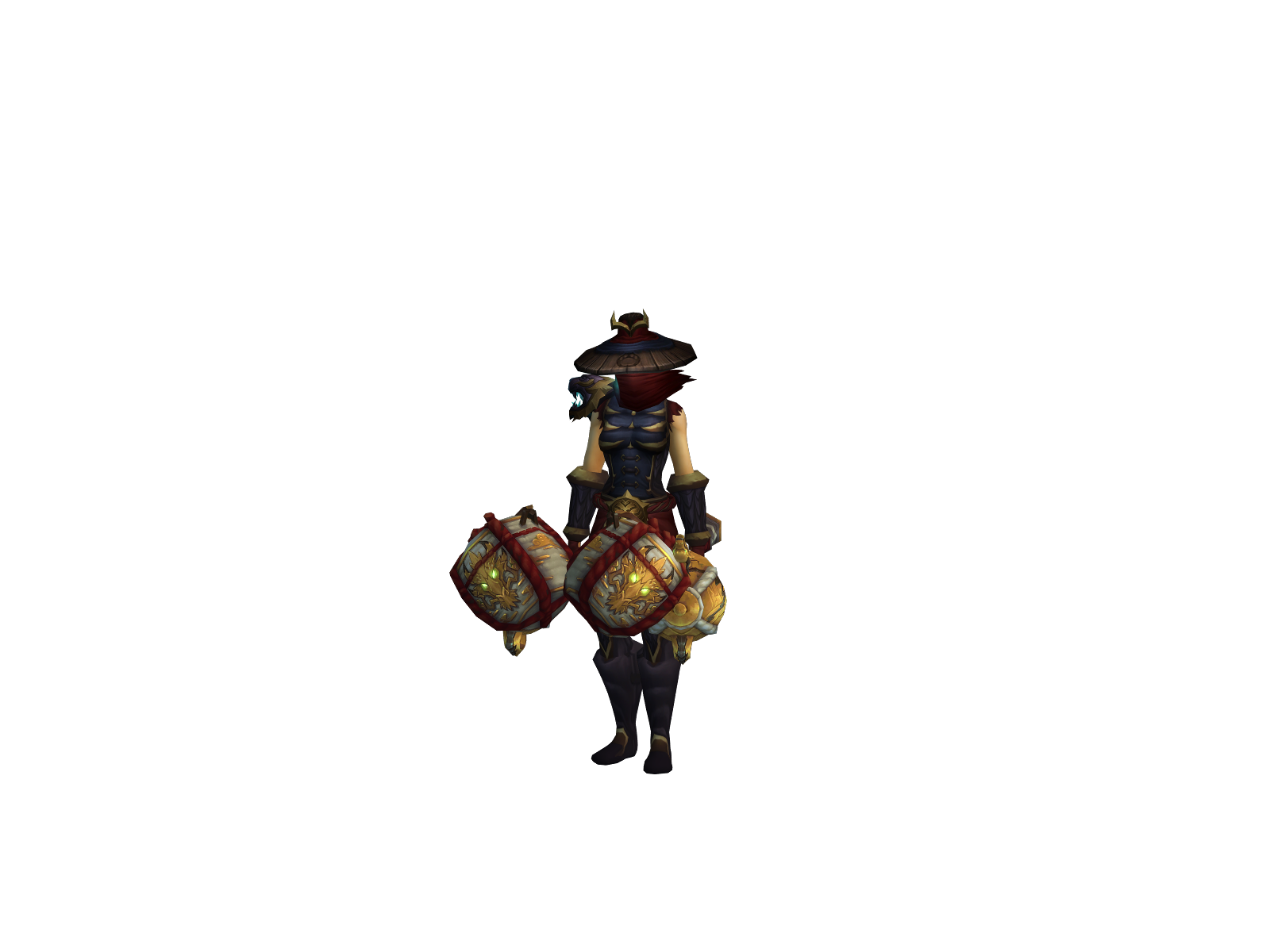 Lasjindria 3D character render