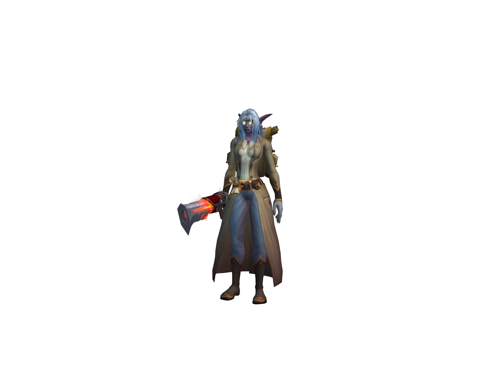 Deuxoo 3D character render