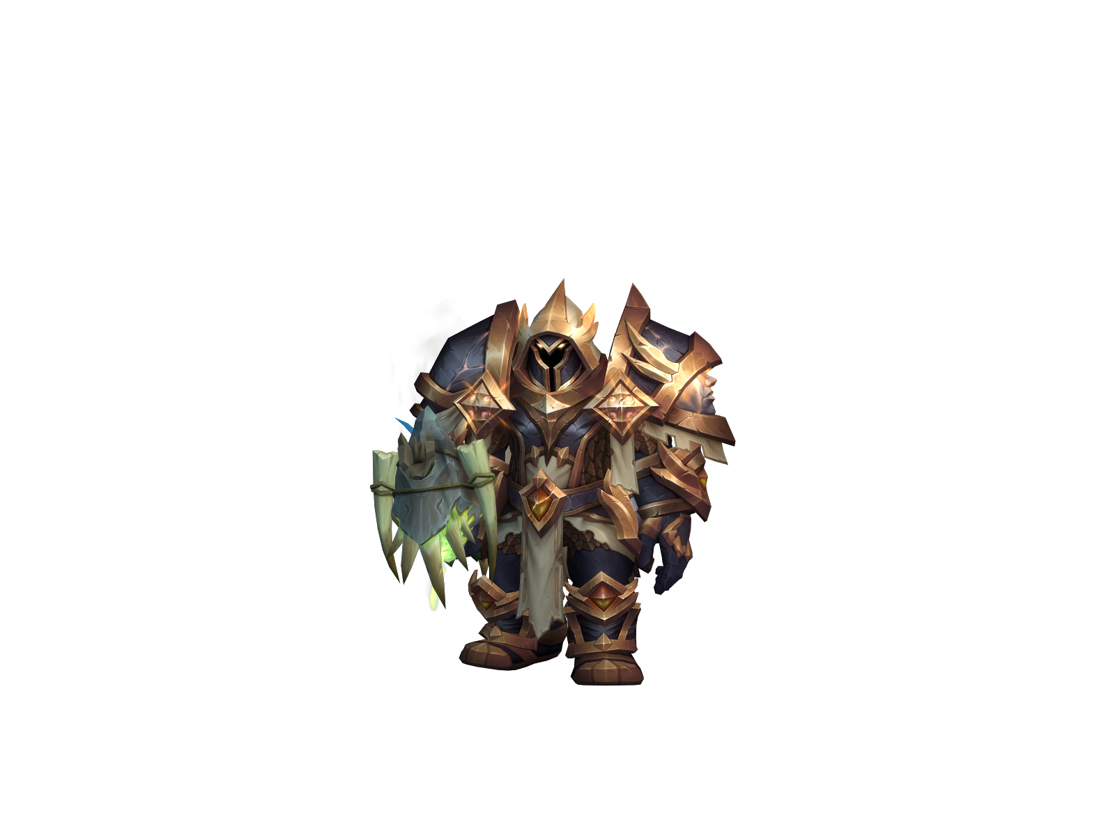 Tyrissan 3D character render