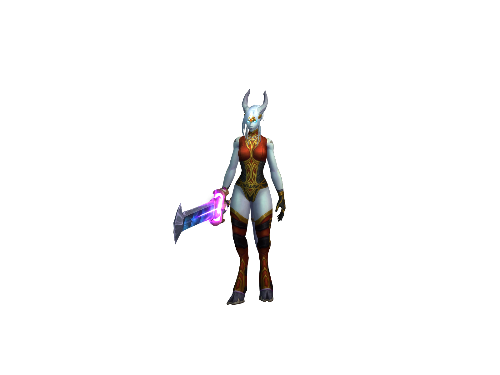 Phainee 3D character render