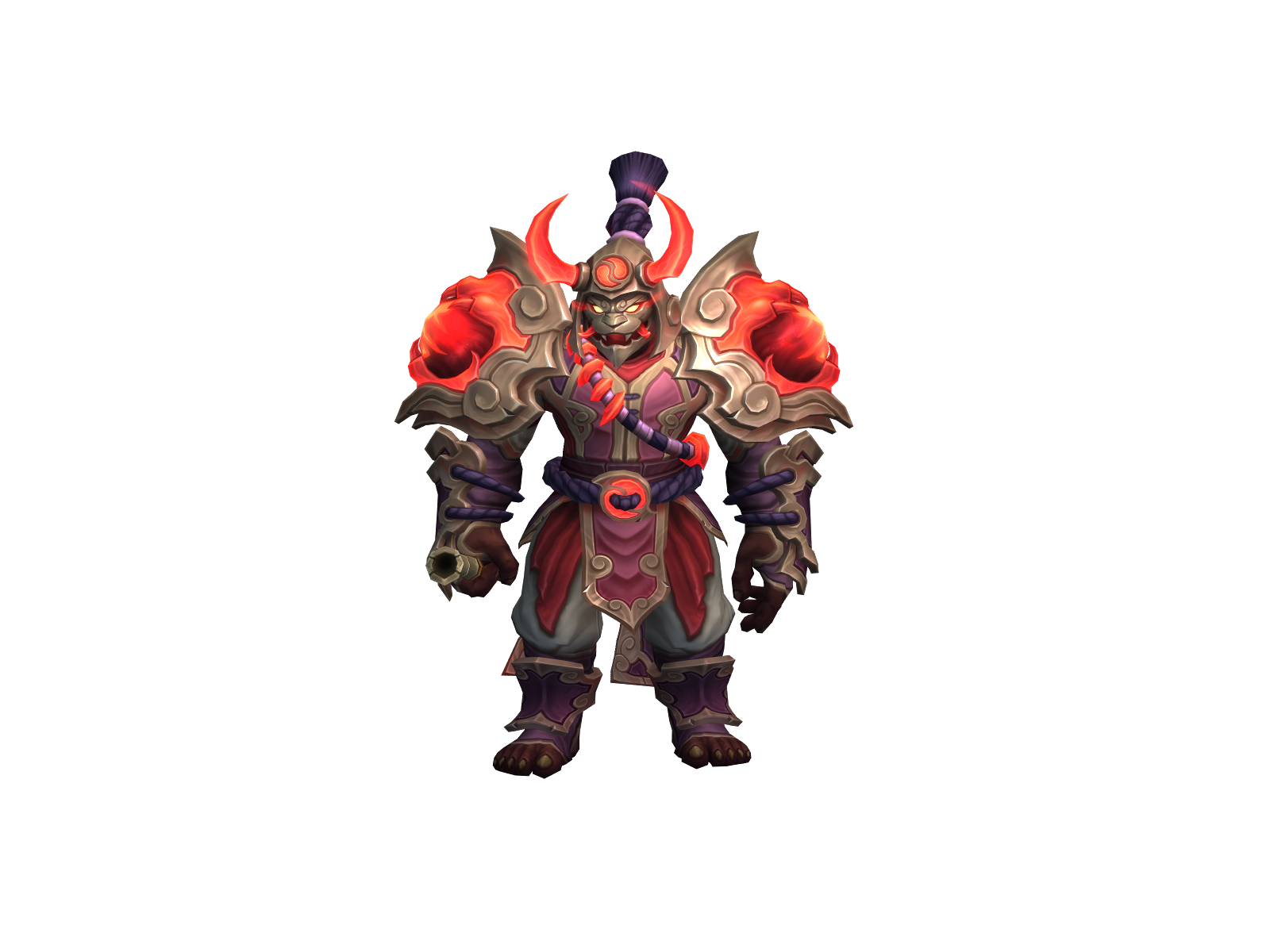 Mokru 3D character render