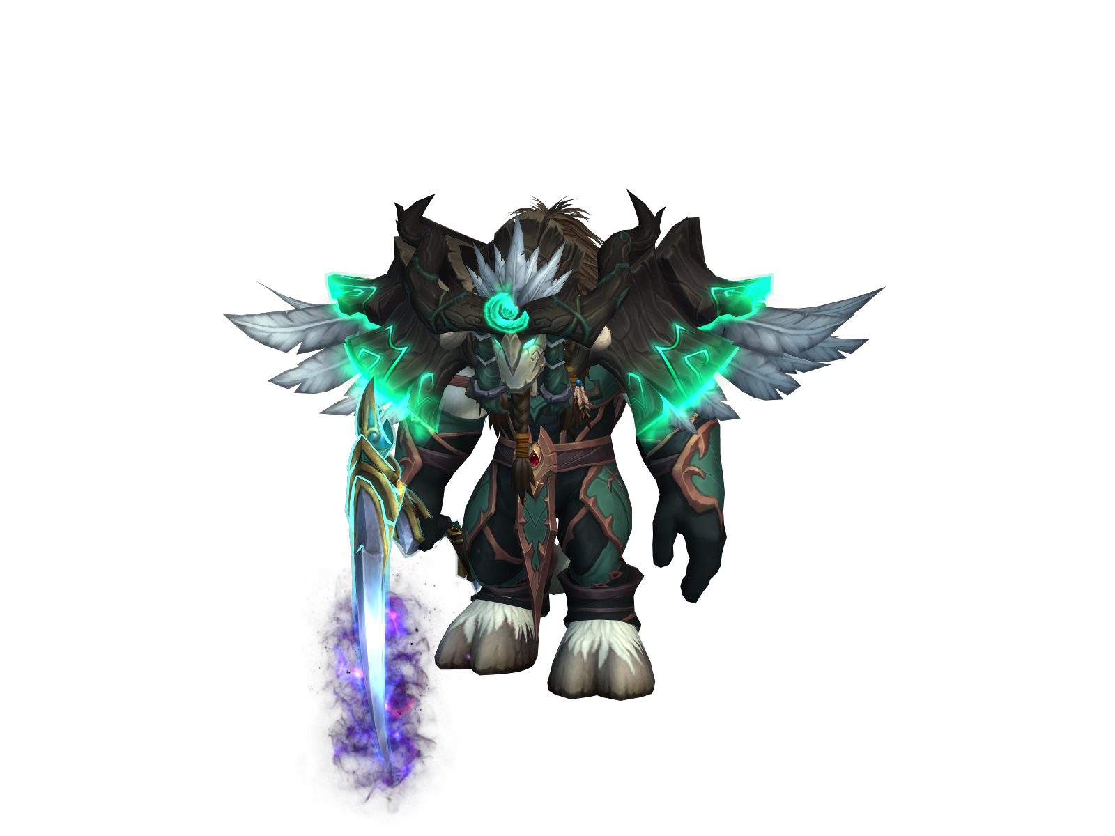 Yggdralon 3D character render