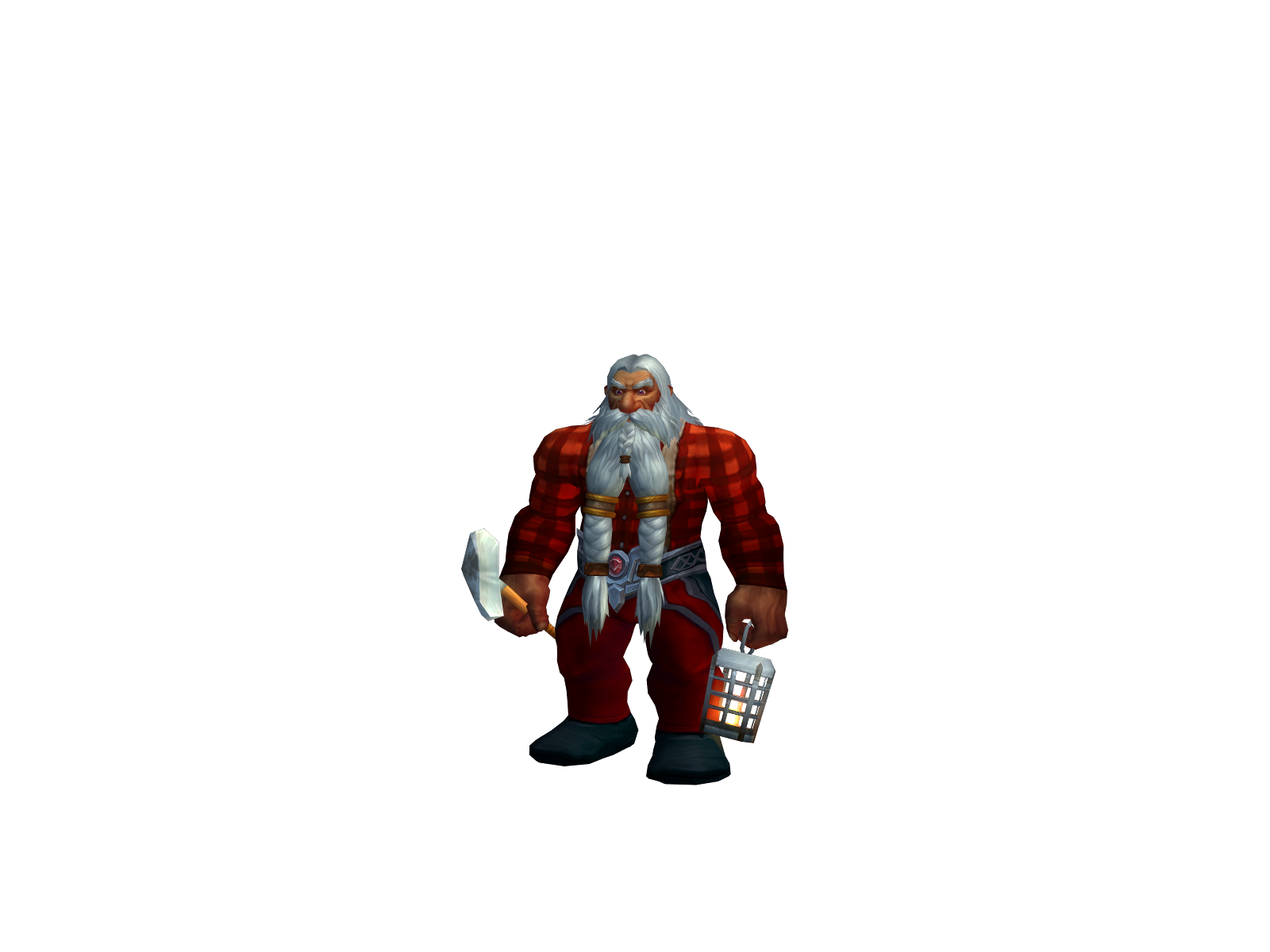 Brucho 3D character render