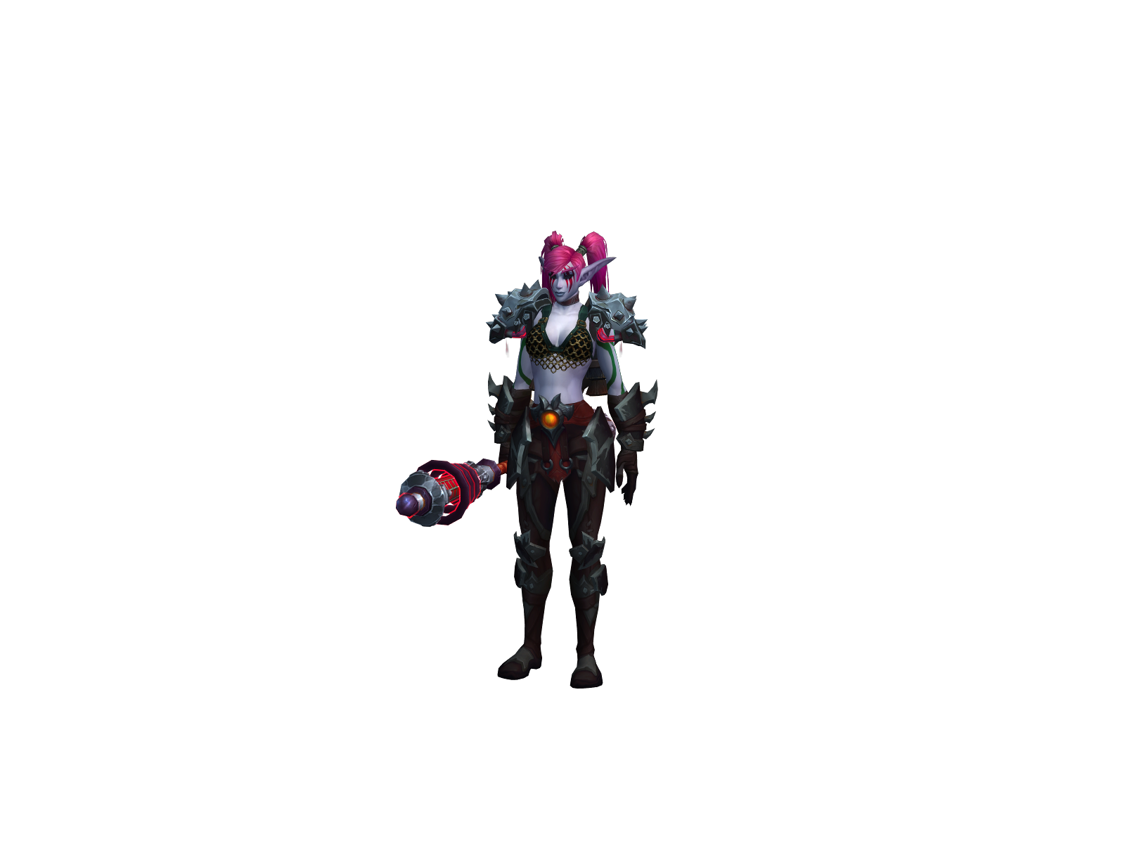 Nattrix 3D character render