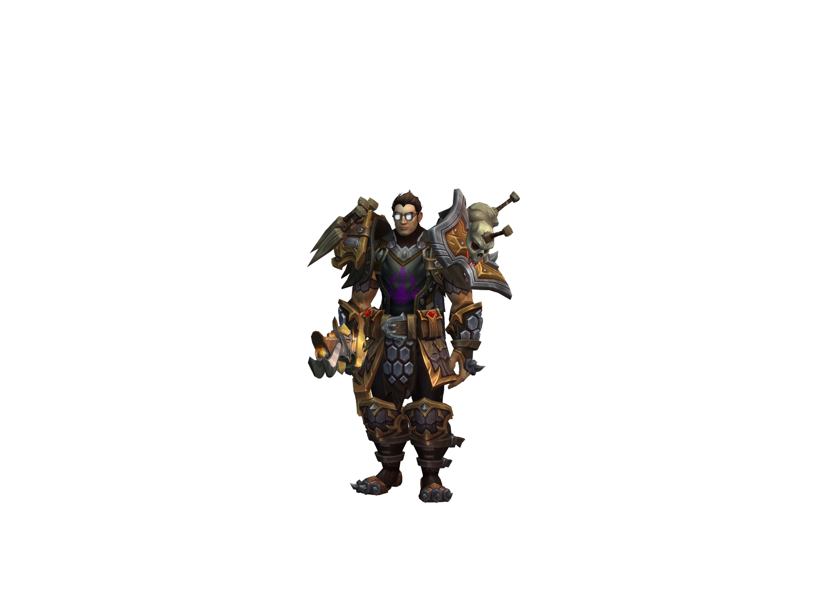 Kàllé 3D character render