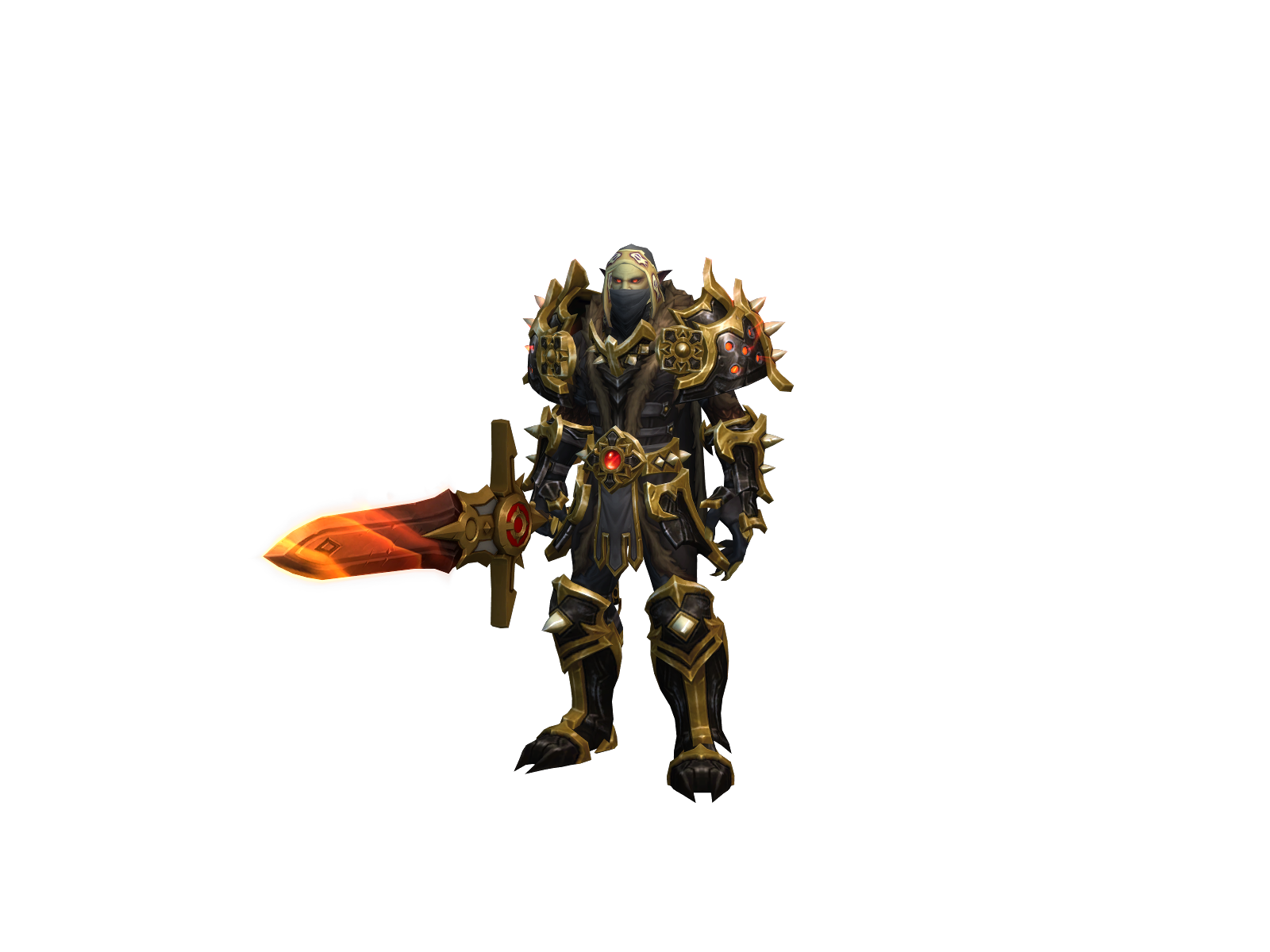 Horkul 3D character render