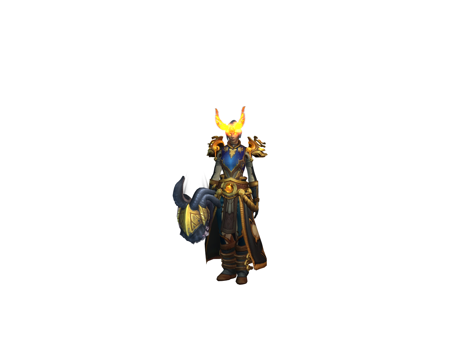 Exzén 3D character render