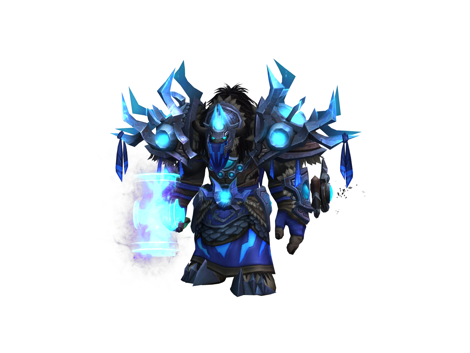 Shamand 3D character render