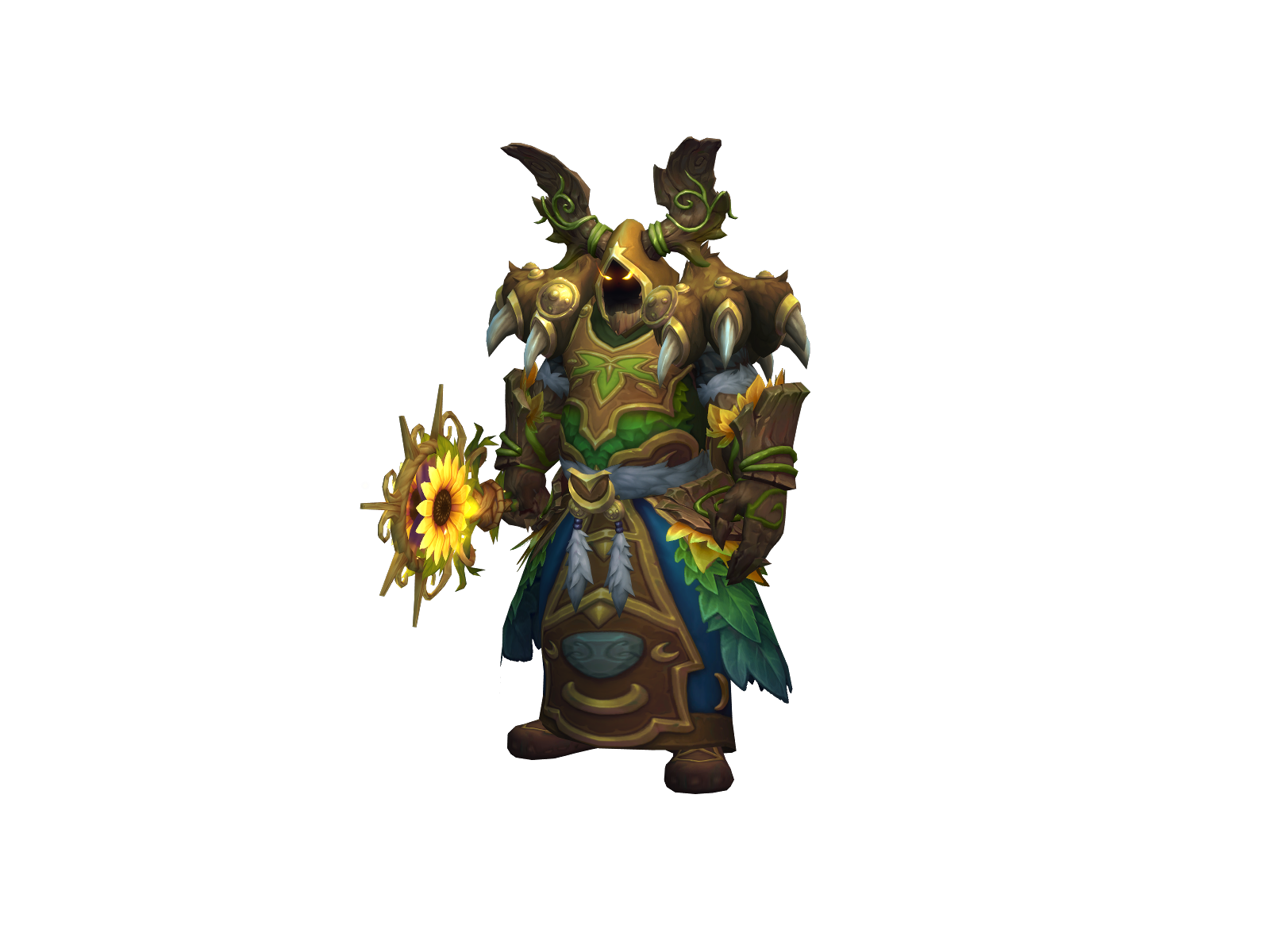 Bernî 3D character render