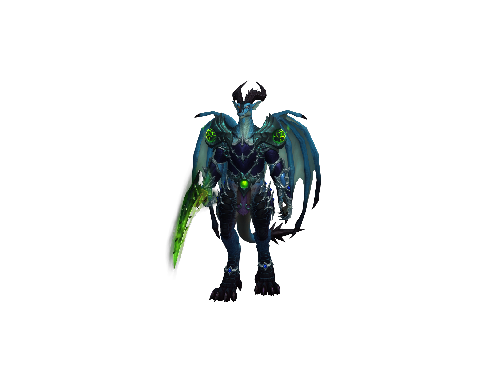 Ghlurak 3D character render