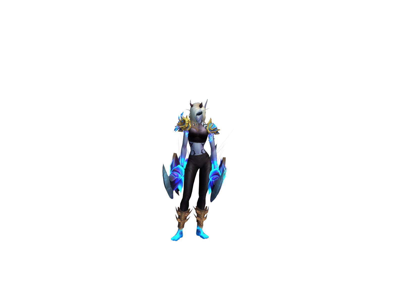 Acenight 3D character render