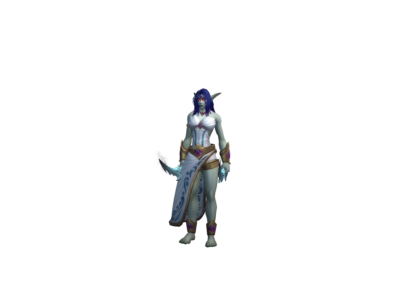 Shaklyn 3D character render
