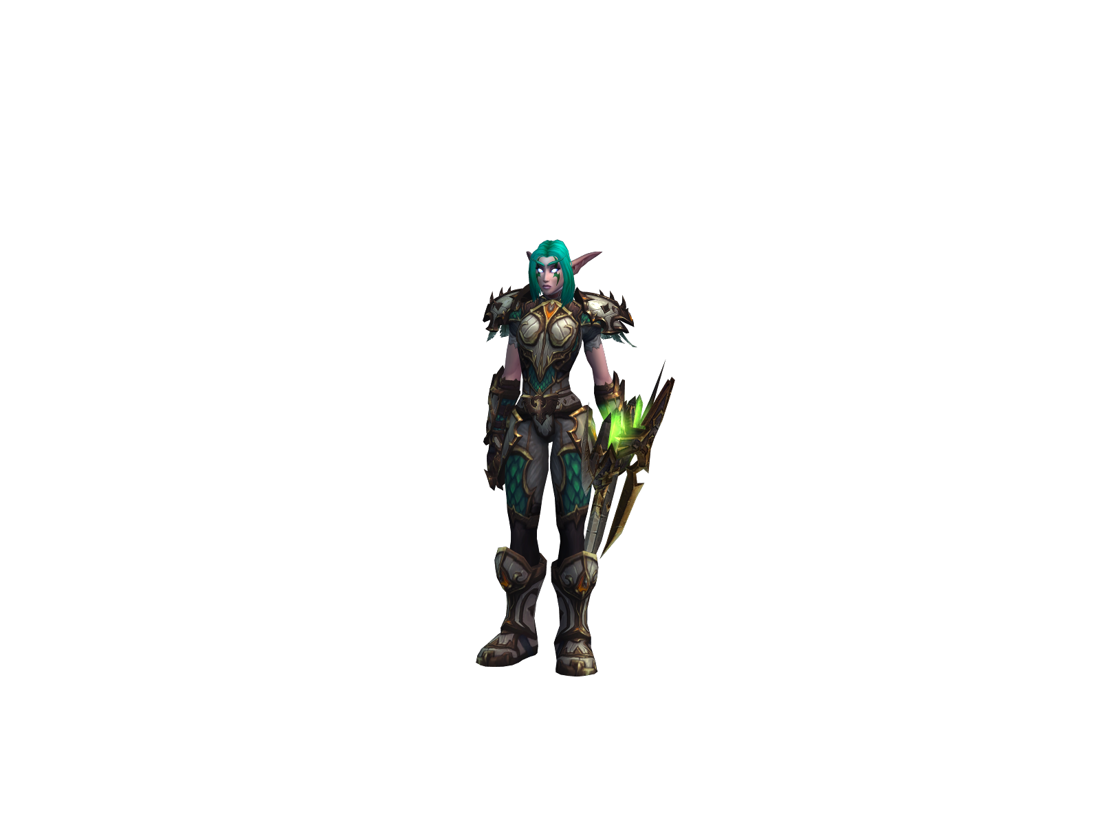 Lâná 3D character render