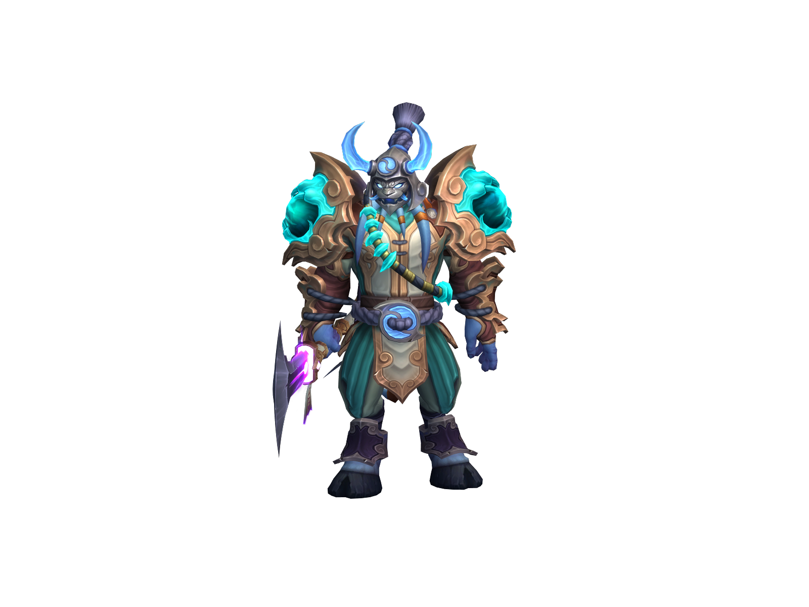 Panzarr 3D character render
