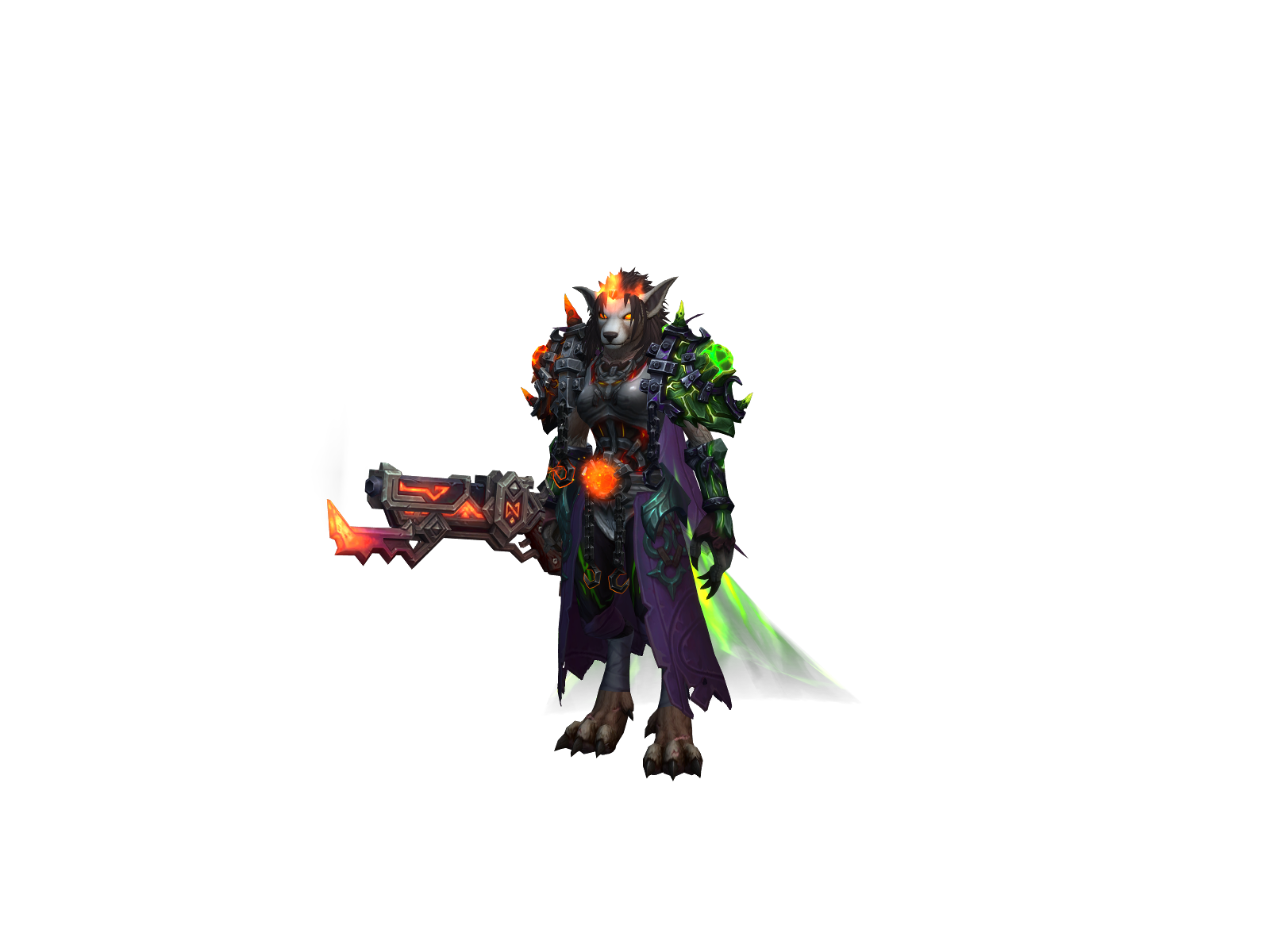 Notadog 3D character render
