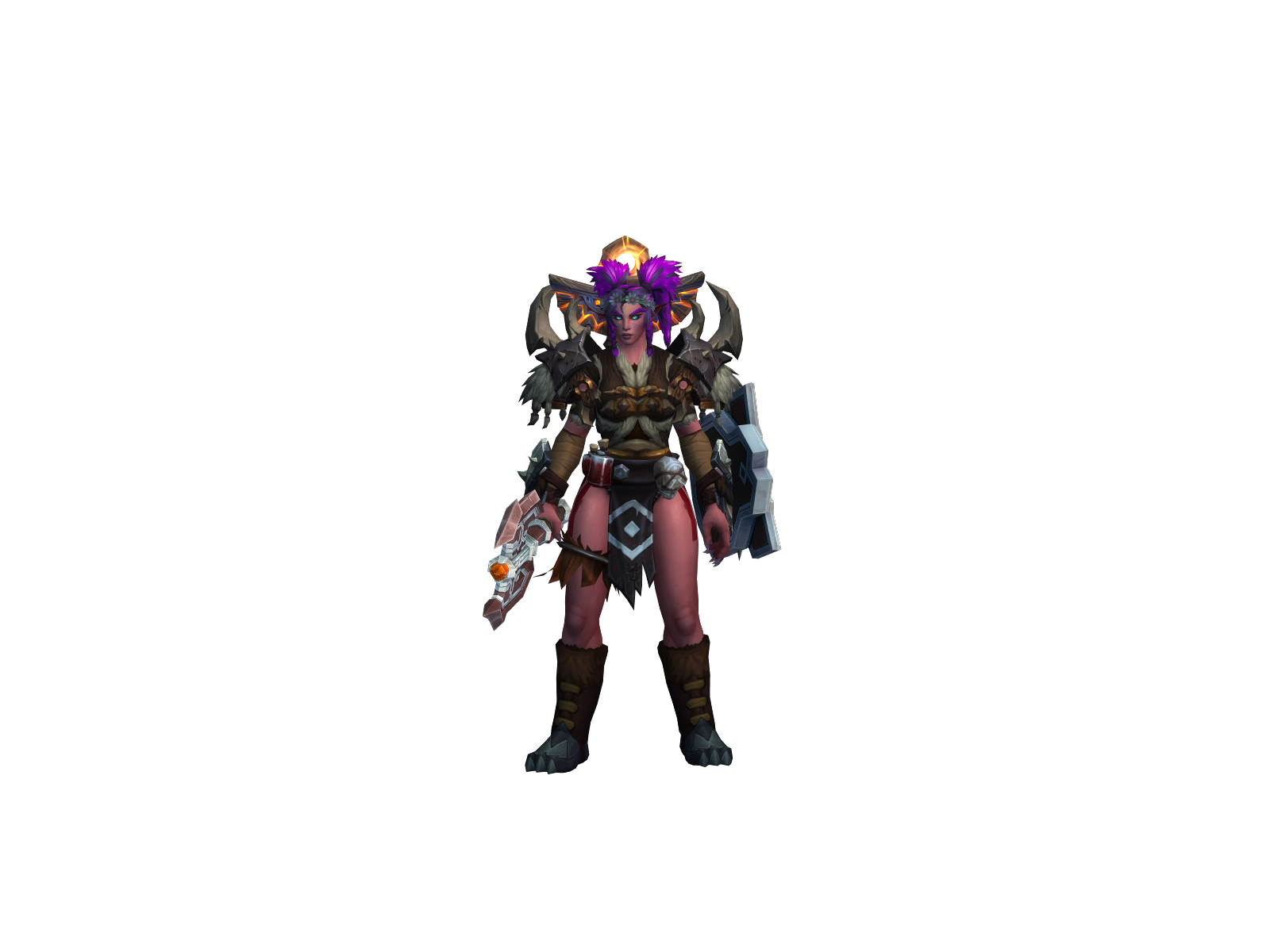 Moxarak 3D character render