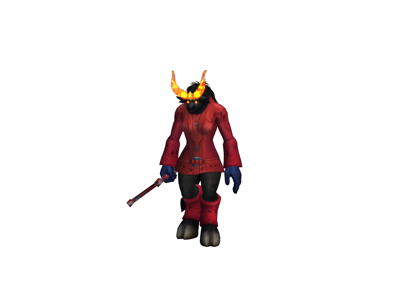 Cowblaster 3D character render