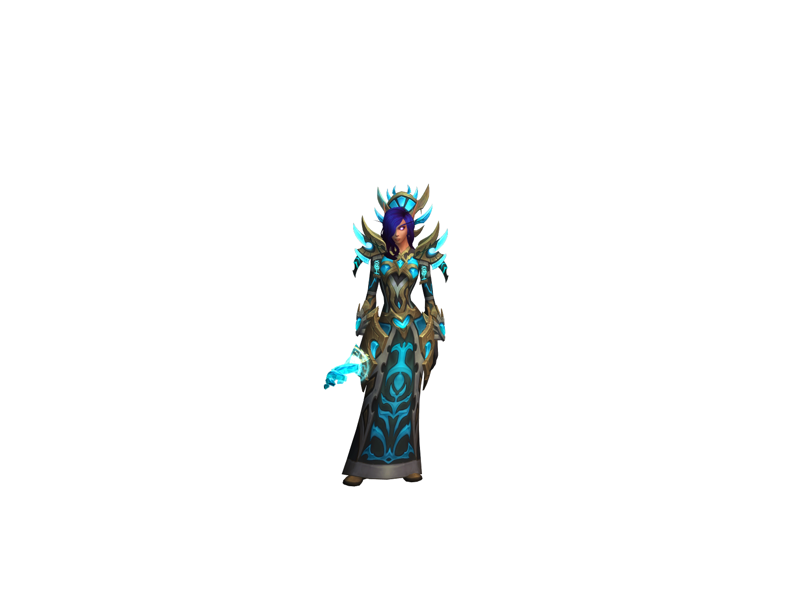Elayzá 3D character render