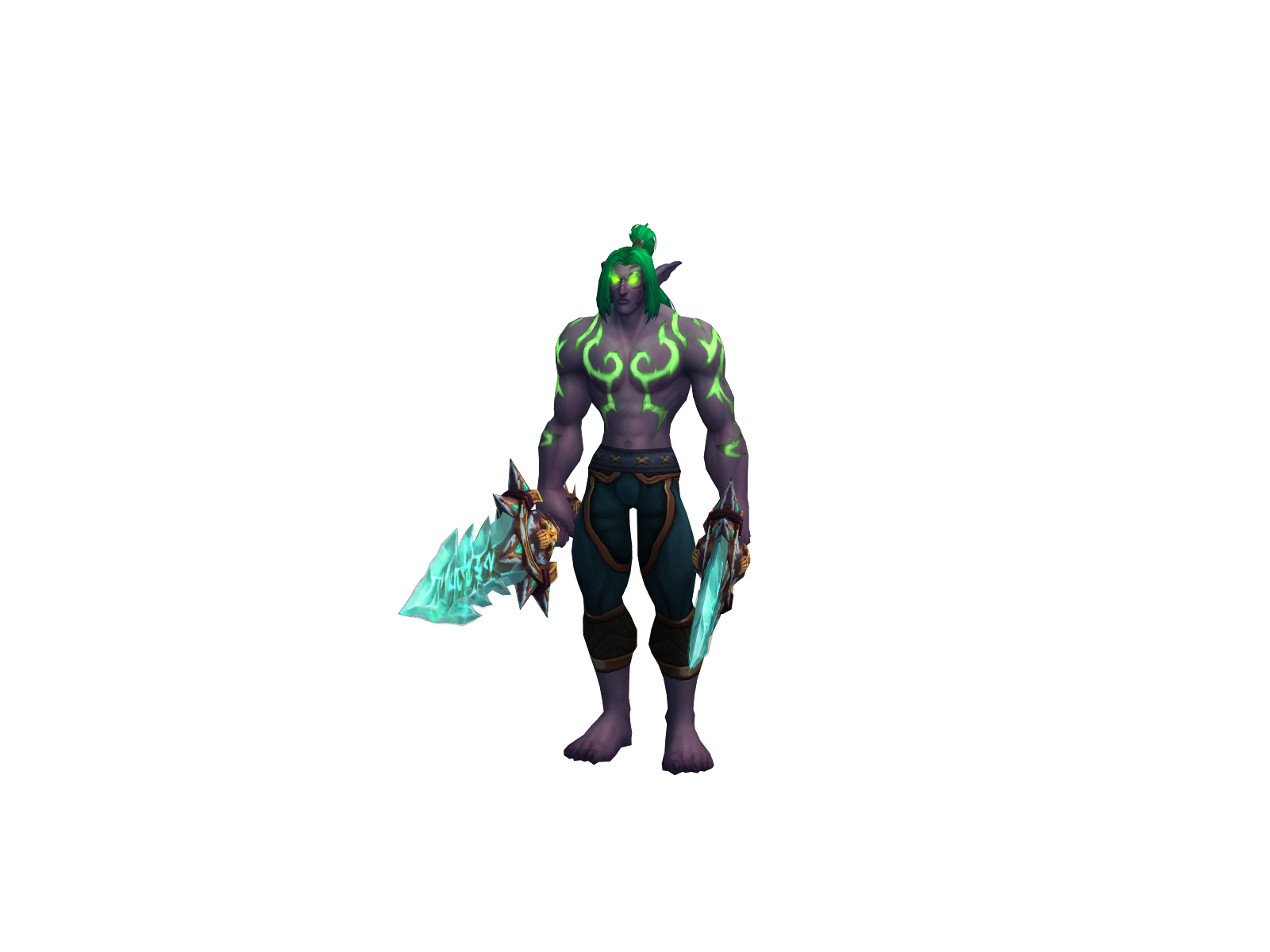 Diuen 3D character render