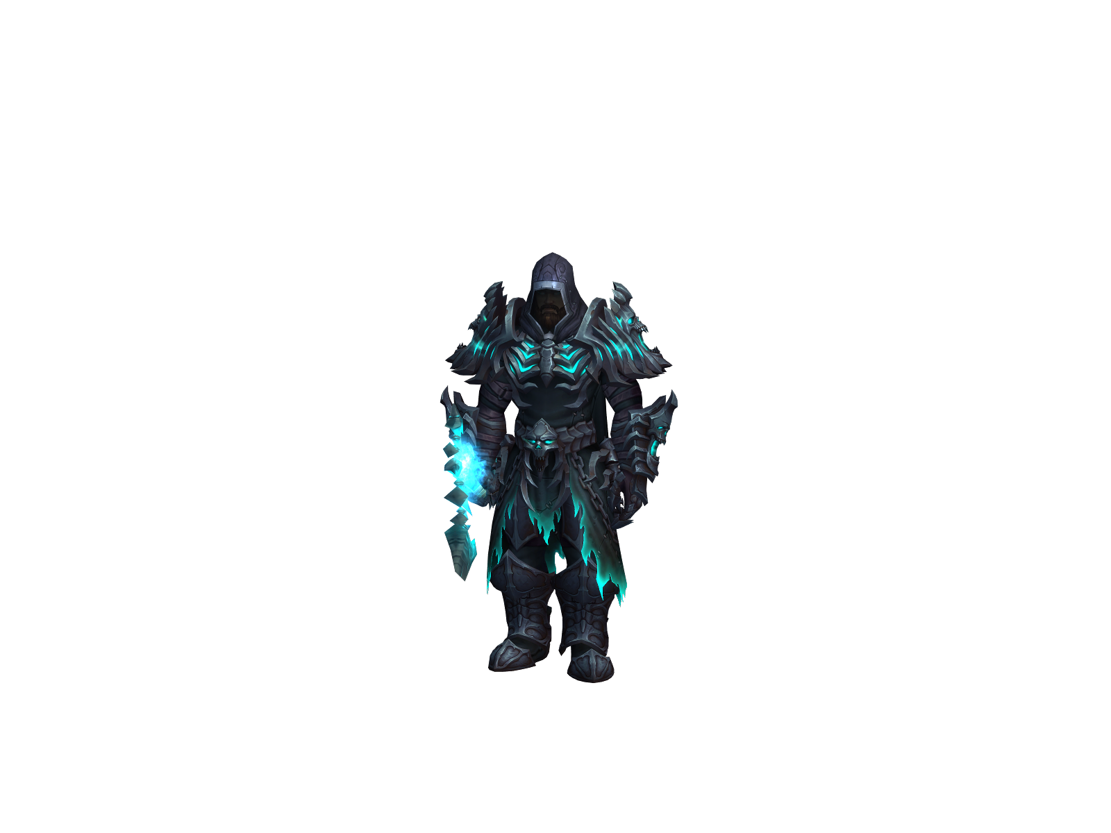 Nekrivar 3D character render