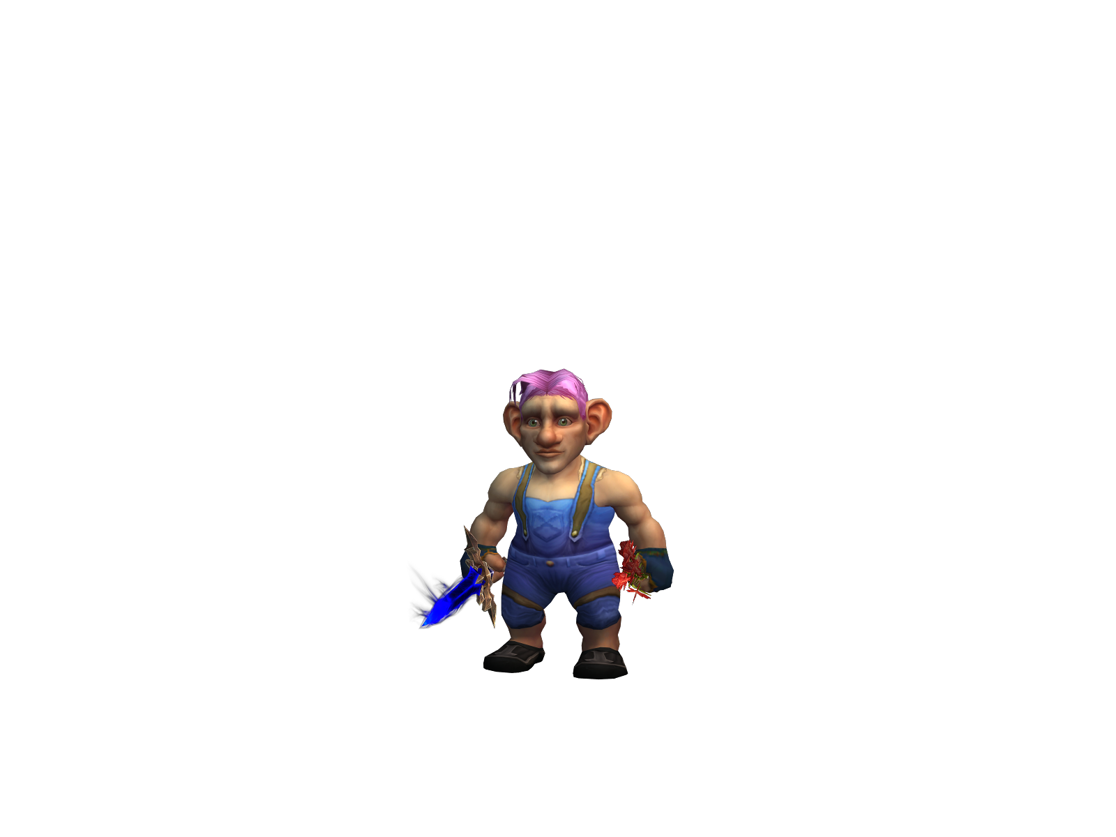 Bêng 3D character render