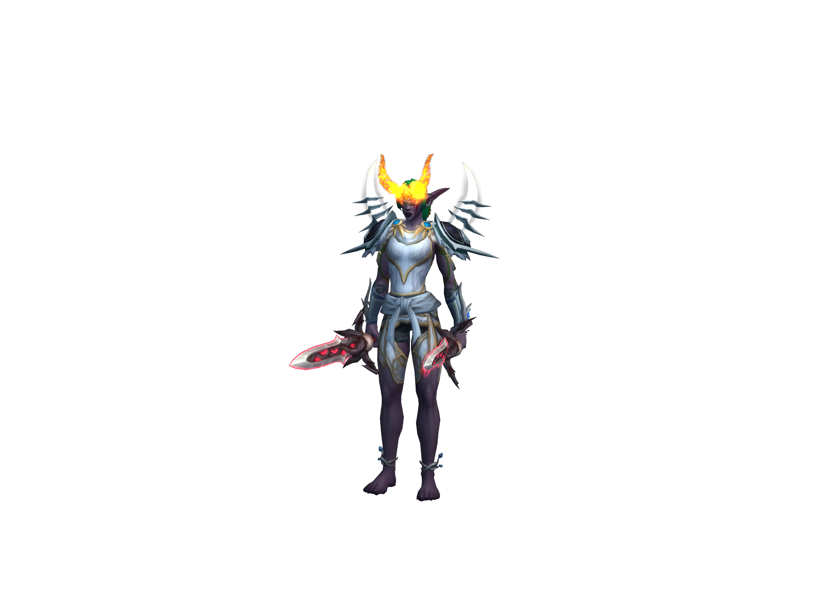Demontetris 3D character render