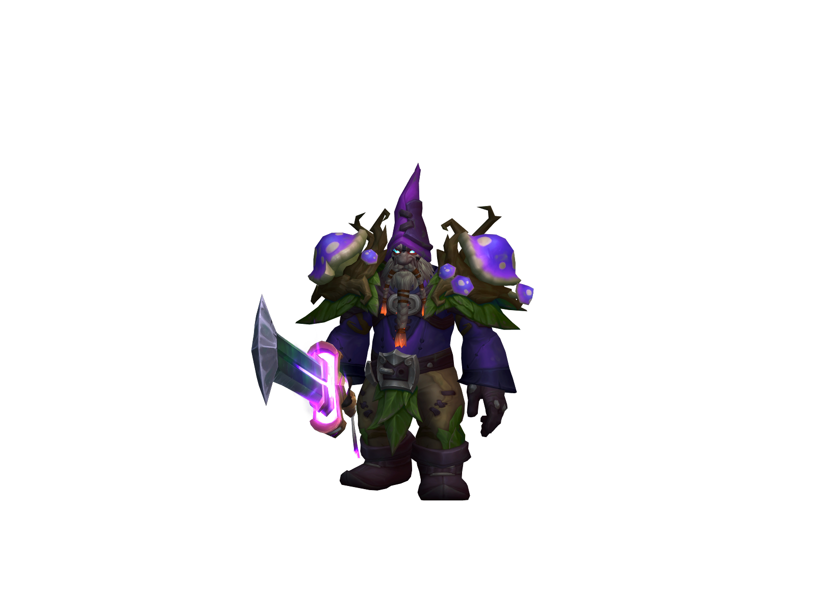 Tretlâs 3D character render