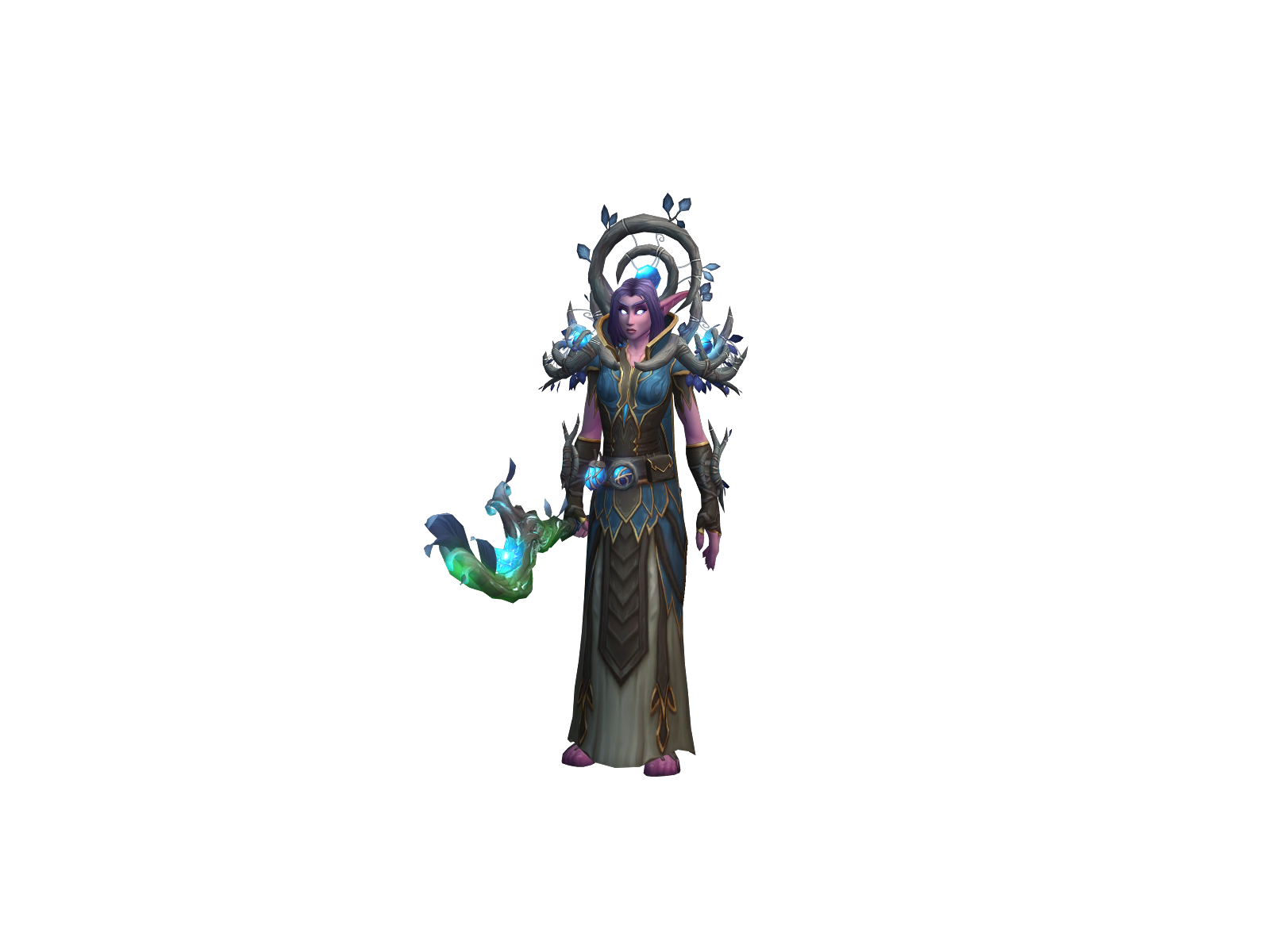 Eletria 3D character render