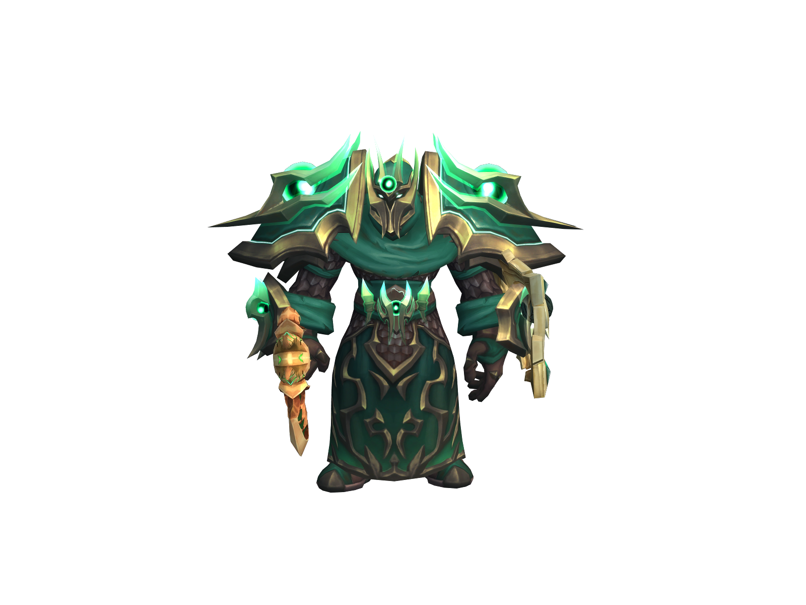 Azaluk 3D character render