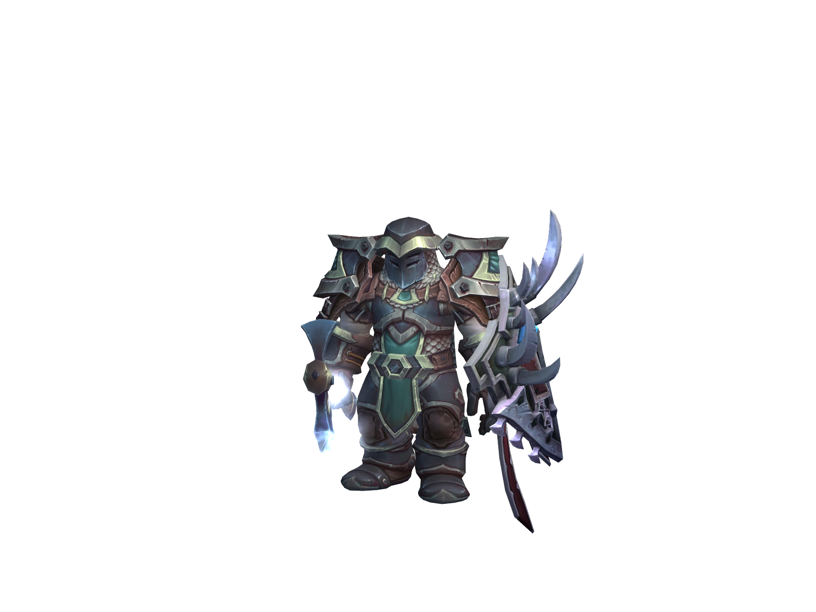 Intricate 3D character render