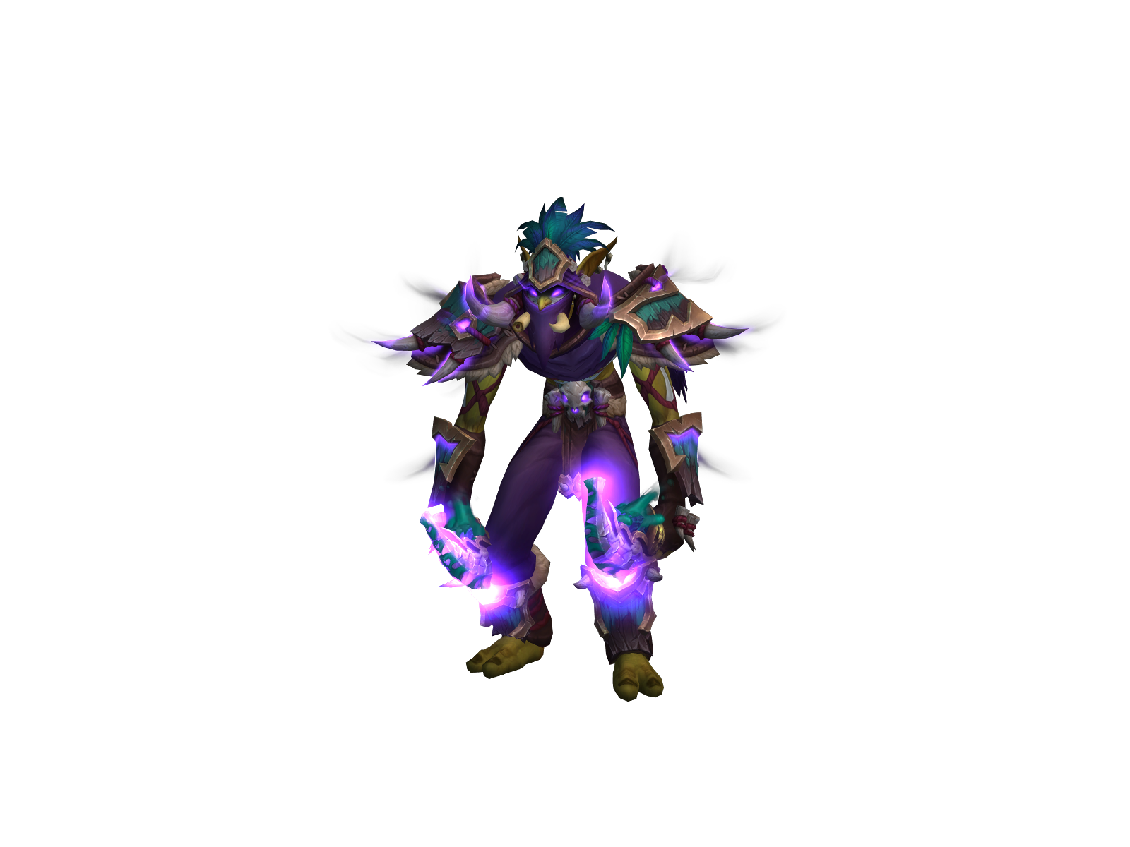 Zulfury 3D character render