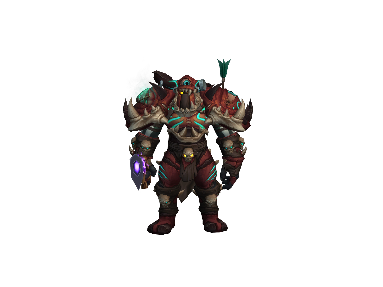 Orgrinn 3D character render