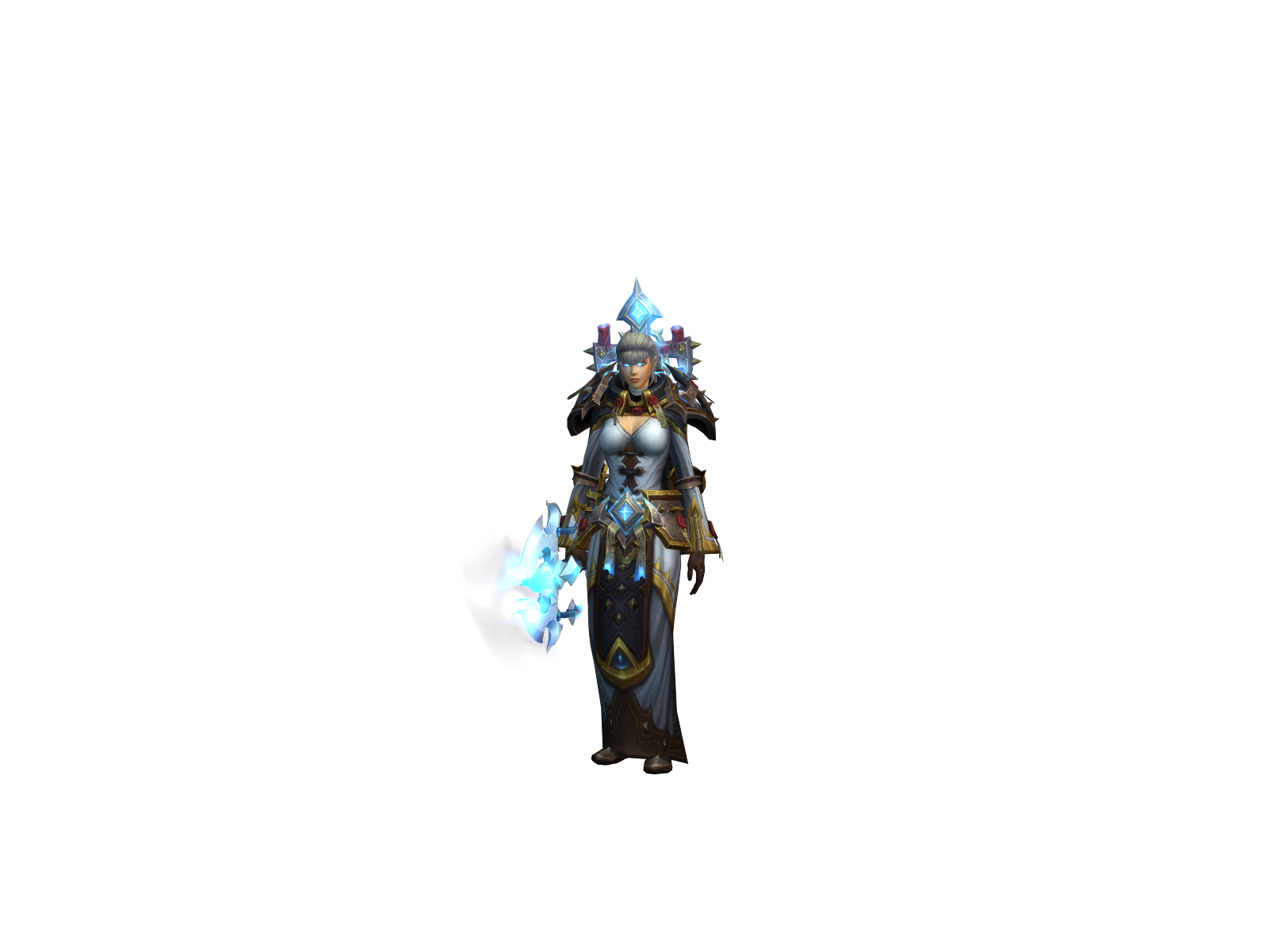 Lunatwo 3D character render