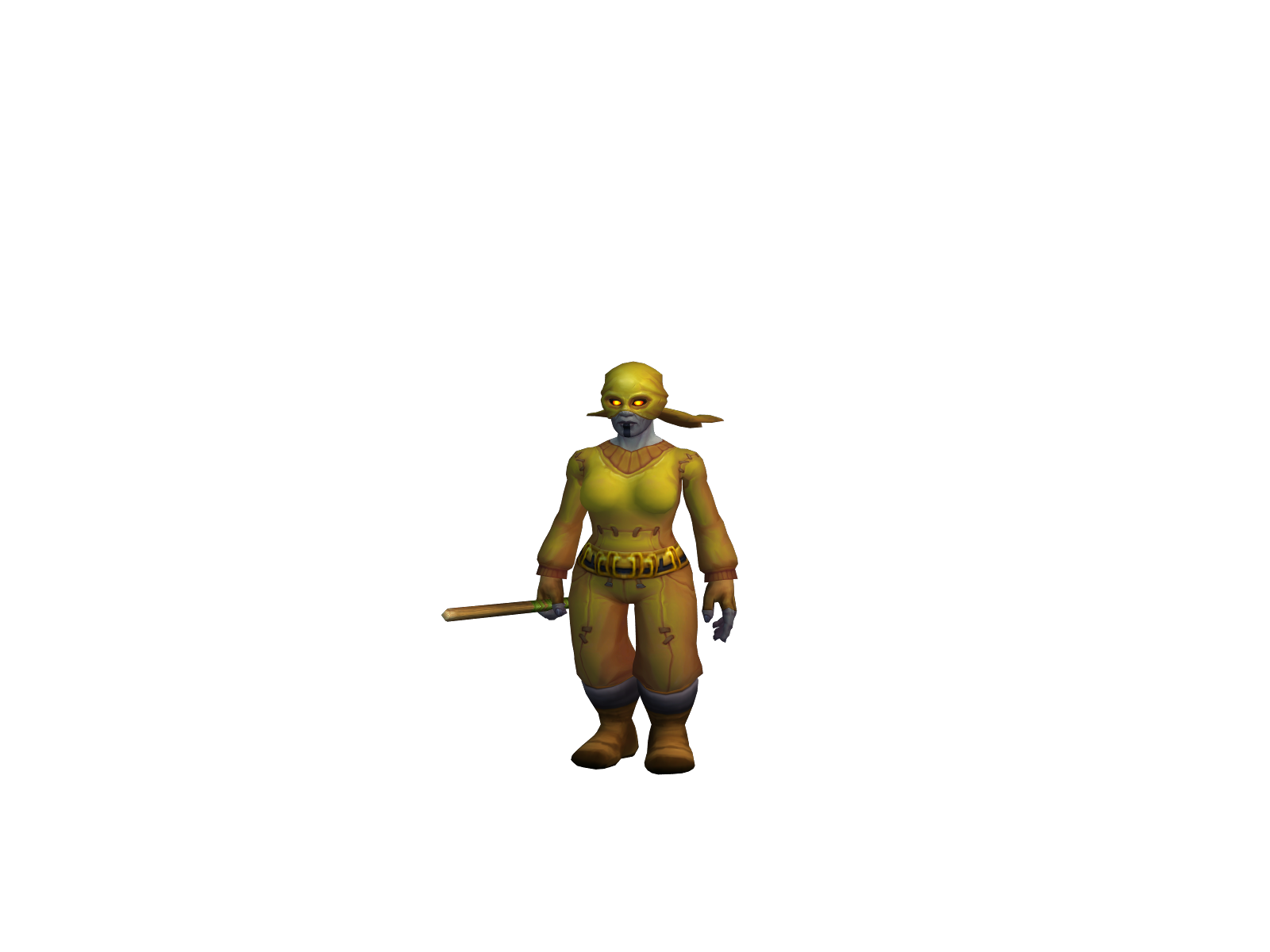 prilse 3D character render